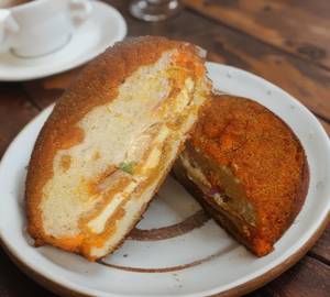 Paneer Kukure Burger