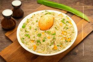 Egg Burnt Garlic Fried Rice