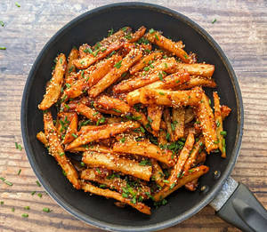 Crispy Honey Chilli Potatoes