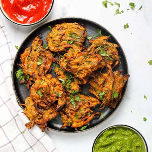 Onion Pakoda 10 Pcs