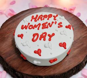 Happy Women's Day Mini Cake [200 Grams]