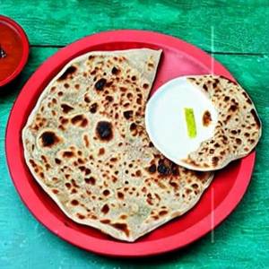 Mooli onion paratha