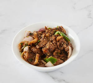 Farm Fresh Pork In Black Bean Sauce (dry)