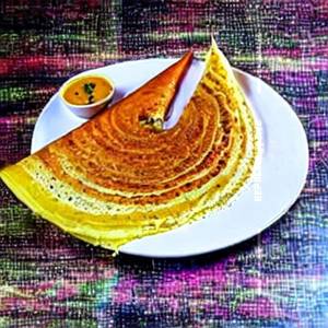 Cheese Onion Rava Dosa