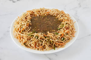 Veg Manchurian Noodles