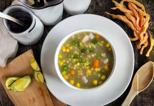 Veg Sweet corn Soup