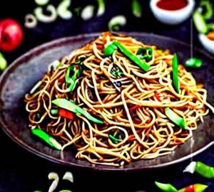 Non-Veg Chilli Garlic Hakka Noodles