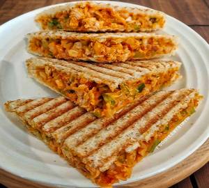 Masala corn sandwich