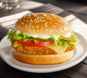 Veg cheese burger