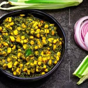 Palak corn