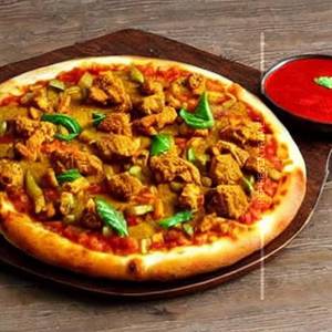Desi Chicken Keema Pizza 9 inch