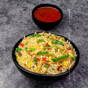 Egg Chilli Garlic Fried Rice
