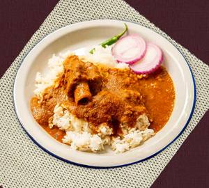 Mutton Handi 2Pc With Rice