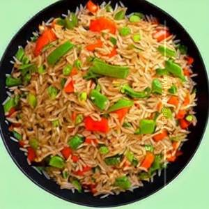Mixed Ginger Capsicum Fried Rice 