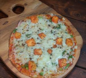 Cheese paneer pizza (7 inches)