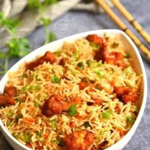 Schezwan gobi rice