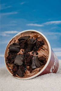 Brownie Rocks Thick Shake