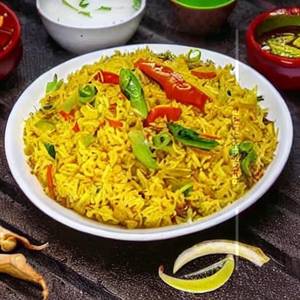Egg Ginger Capsicum Rice