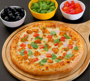 Butter Chicken Pizza