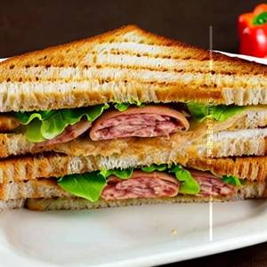 Chicken Salami Sandwich