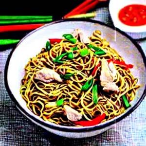 Chicken Singapore Noodles