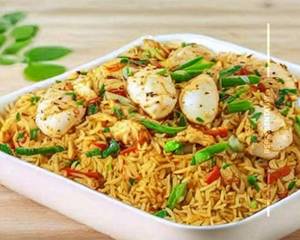 Egg Chicken Prawn Chilli Garlic Rice