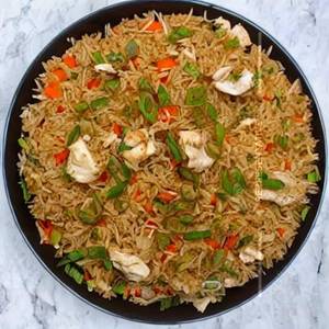Chicken Burnt Garlic Fried Rice