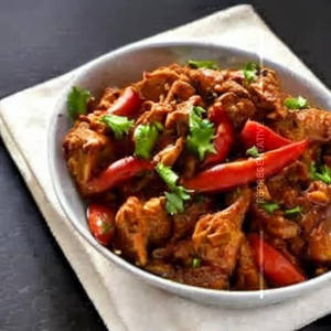 Braised Chicken Chilli Fry