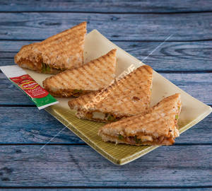 Paneer Cheese Club Sandwich