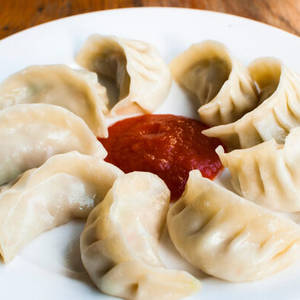 Chicken Steam Momos (6 Pcs)