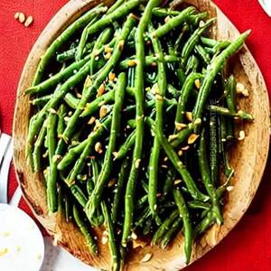 Fried Garlic Green Beans