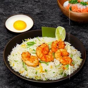 Egg Chicken Prawn Hong Kong Rice