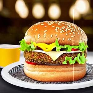 Veg Cheese Burger