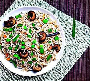 Veg Mushroom Fried Rice