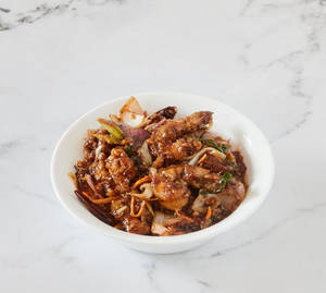 Stir Fry Black Pepper Prawns