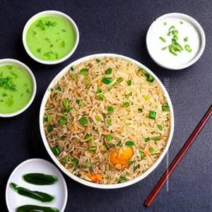 Schezwan Egg Fried Rice