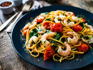 Prawn Noodles ( Made From Freshly Produced Noodles )