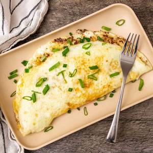 Egg white omelette- 8 eggs