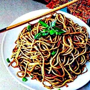 Mushroom Schezwan Noodle