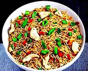 Chicken singapuri fried rice