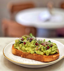 Guacamole On Toast