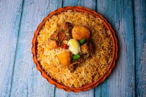 Chicken Dum Biryani [2 Pcs Of Chicken]