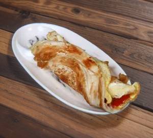 Double Egg With Veg Roll