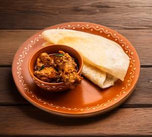 Dosa with chicken kulambu [2 pieces 250 ml]