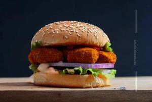 Chicken tandoori burger