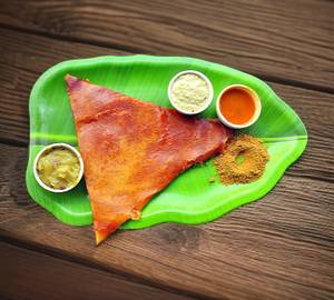 Ghee chitlampodi tomato dosa