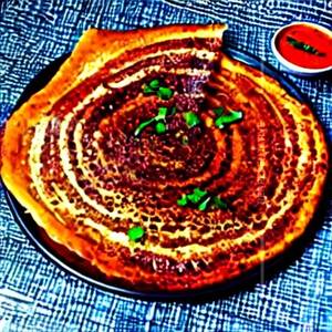 Onion Schezwan Rava Dosa