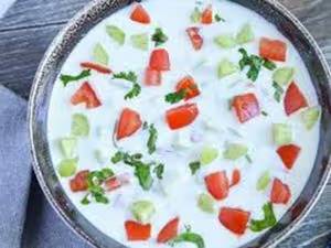 Vegetable Raita