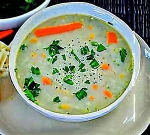 Veg Hot Garlic Soup