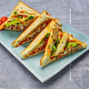Tomato Omelette Sandwich